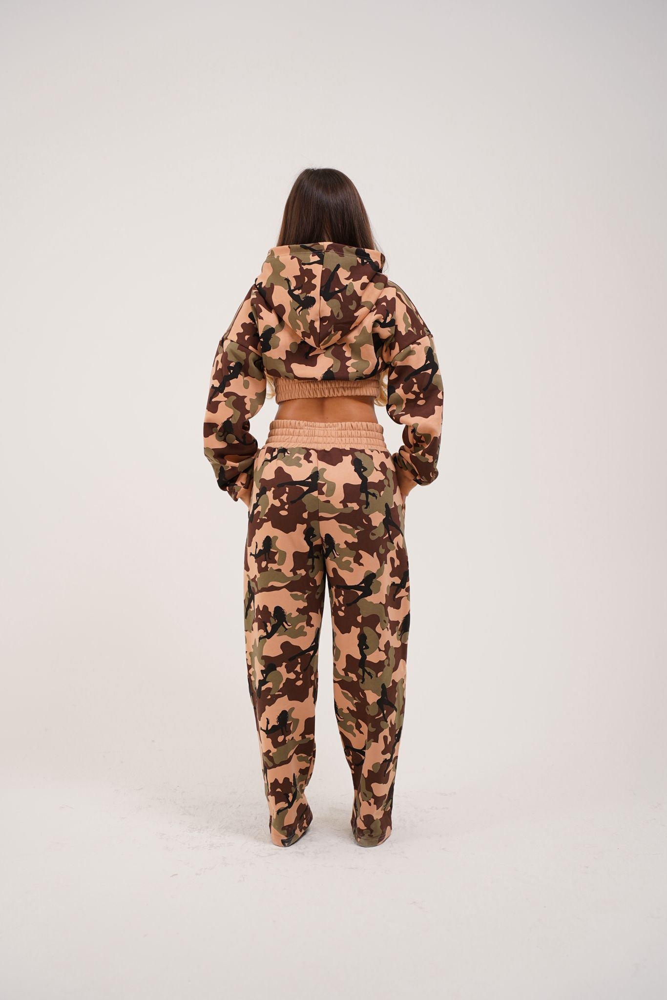 ARMÉE GIRL TRACKSUIT - TROUSERS (MOCHA BROWN)