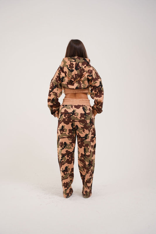 ARMÉE GIRL TRACKSUIT | MOCHA BROWN