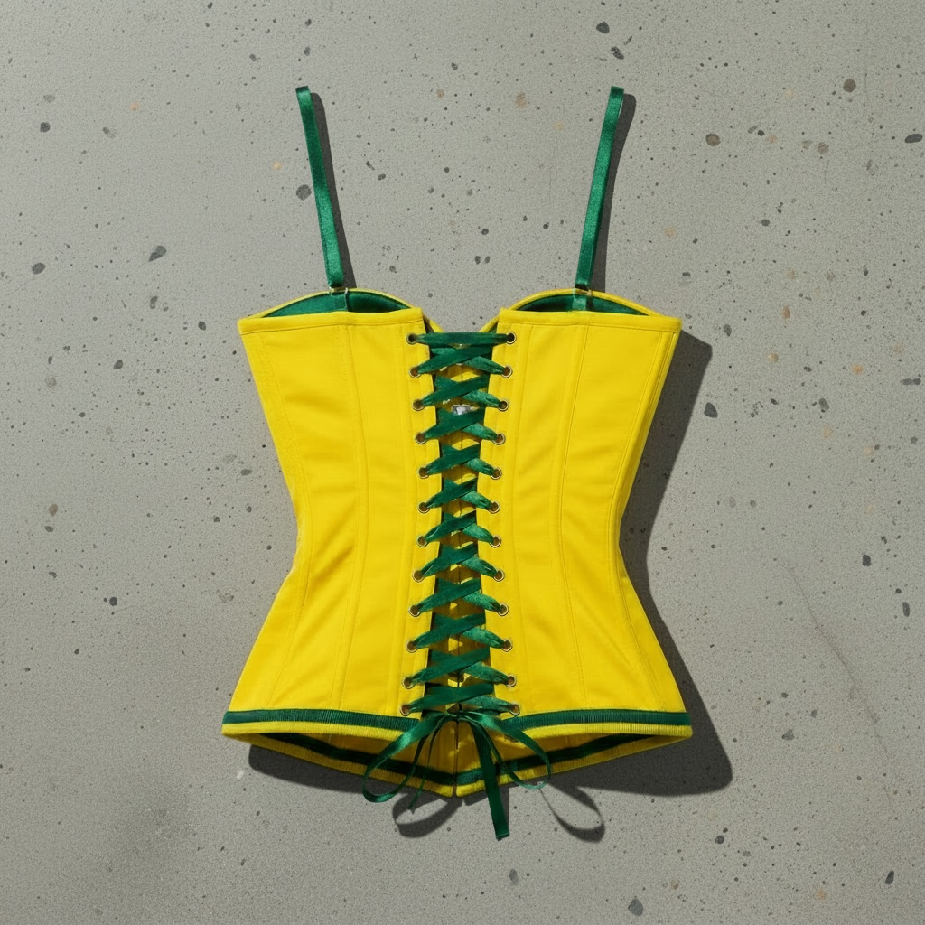 BRAZIL | REWORKED SOCCER CORSET