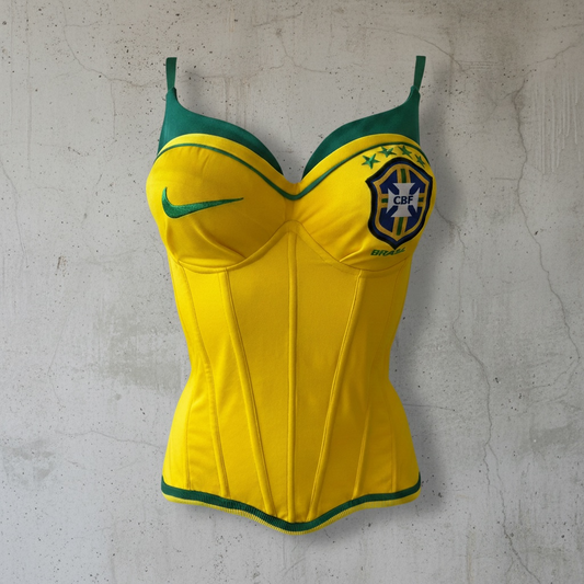 BRAZIL | REWORKED SOCCER CORSET
