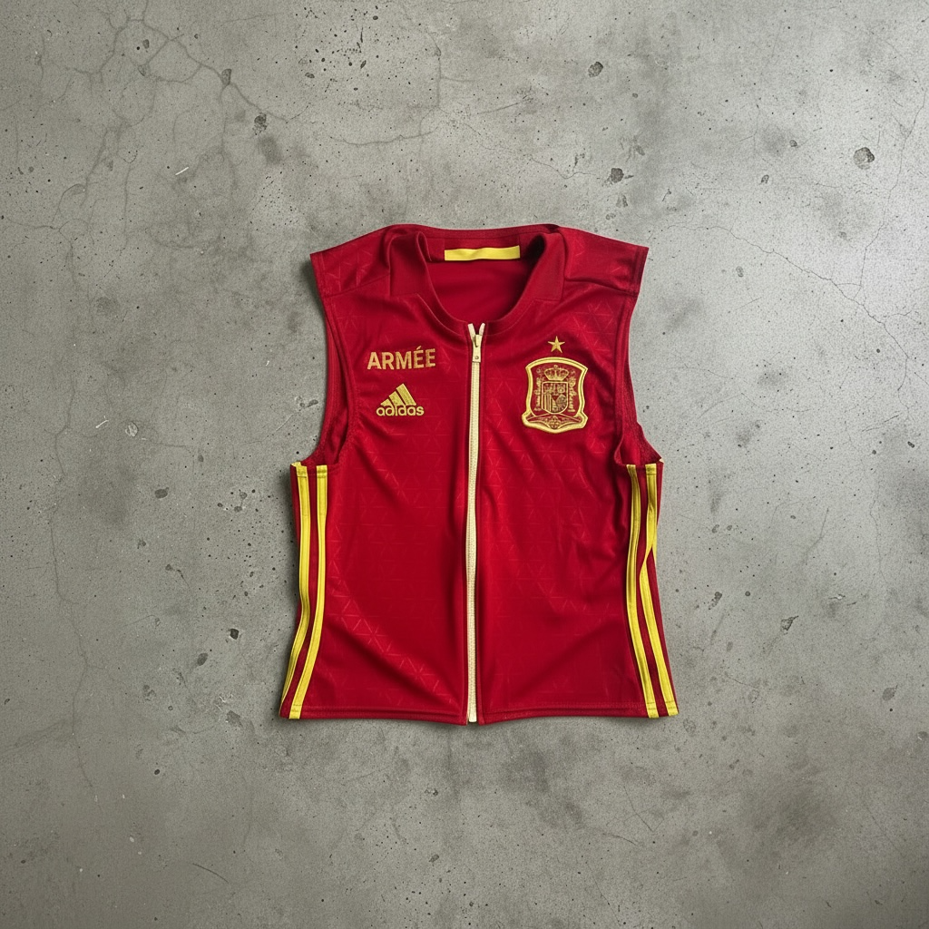 Spain Zip Up Jersey