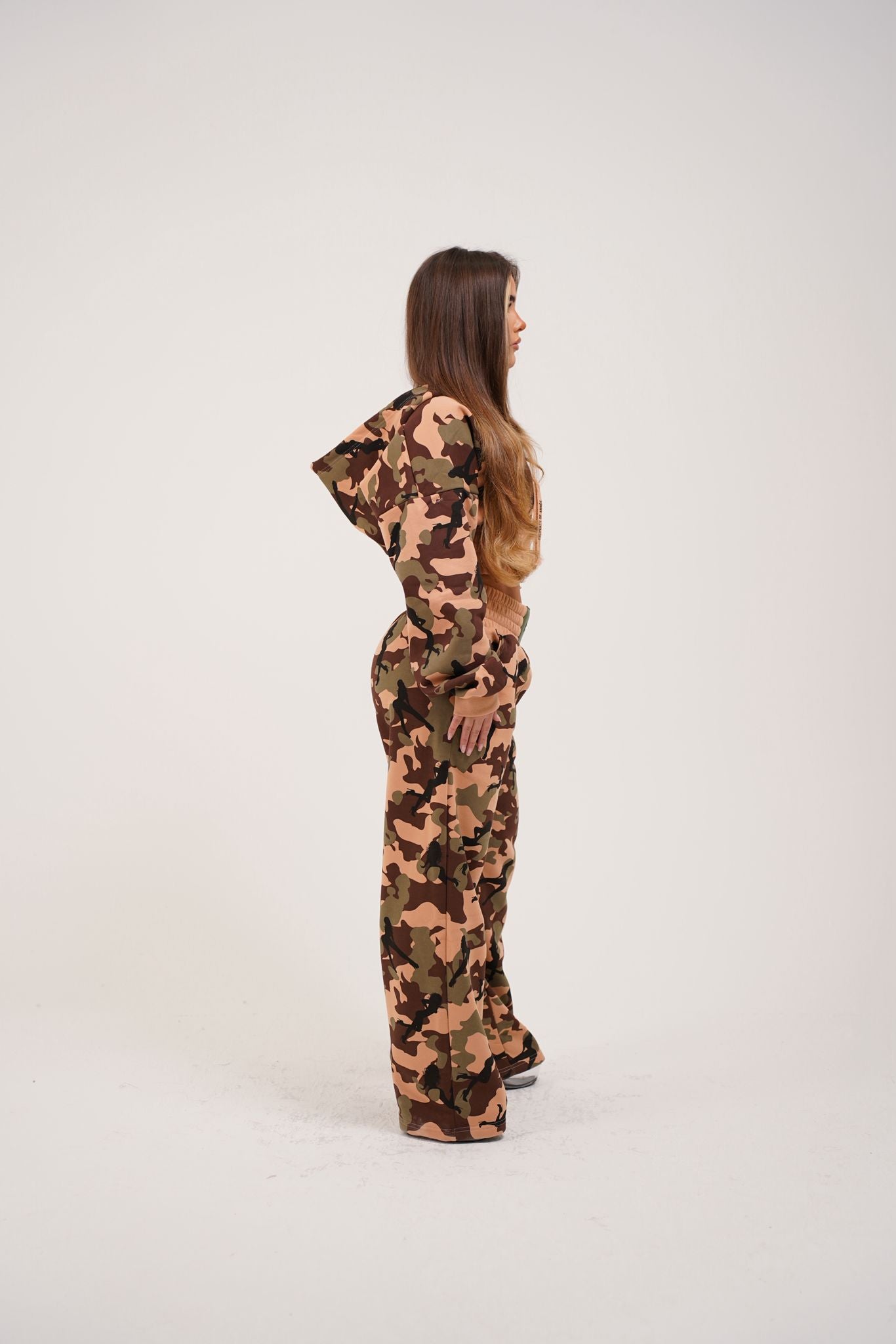 ARMÉE GIRL TRACKSUIT - TROUSERS (MOCHA BROWN)