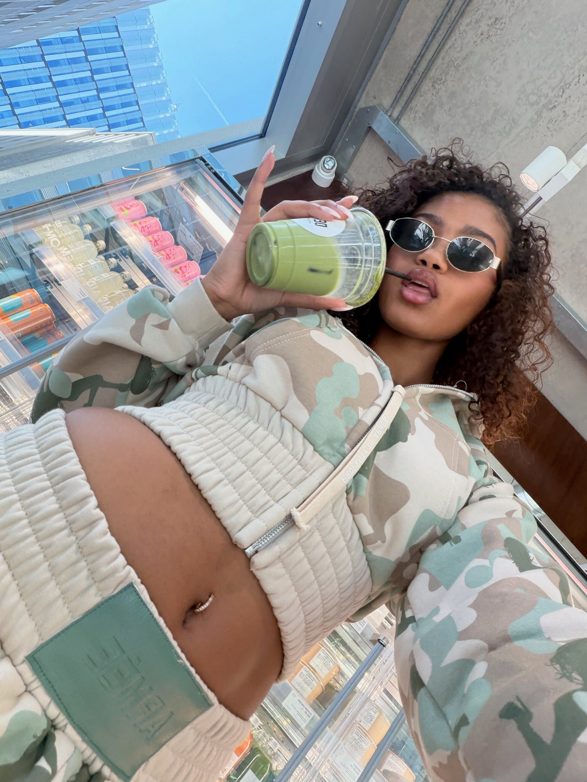 ARMÉE GIRL TRACKSUIT | SAGE GREEN